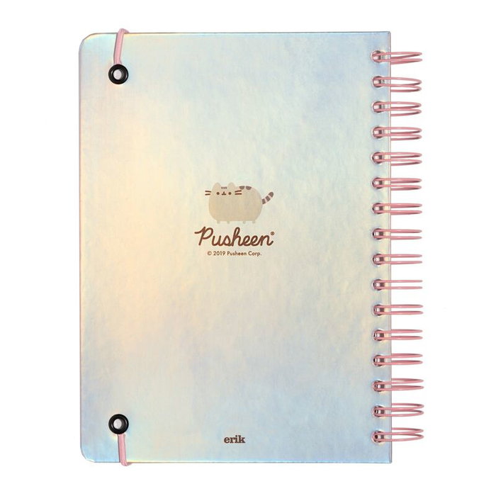 ERIK - Cahier A5 90 pages à couverture rigide - Reliure Wire-O, fermeture élastique, poche intérieure - Cuaderno A5 Foodie Pusheen ERIK - Cahier A5 90 pages à couverture rigide - Reliure Wire-O, fermeture élastique, poche intérieure - Cuaderno A5 Foodie Pusheen