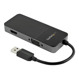 StarTech.com Adaptateur USB 3.0 vers HDMI/VGA – Sortie vidéo 4K, écrans multiples, compatible Windows/macOS