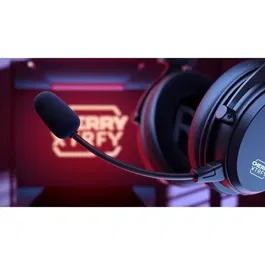 CHERRY XTRFY H3 Wireless - Casque audio gaming sans fil avec autonomie 100h, Bluetooth 5.1, dongle USB à faible latence, modes égaliseur (Jeu/Film/Musique), noir