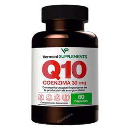 VERMONT SUPPLEMENTS Coenzyme Q10 30 mg, 60 capsules