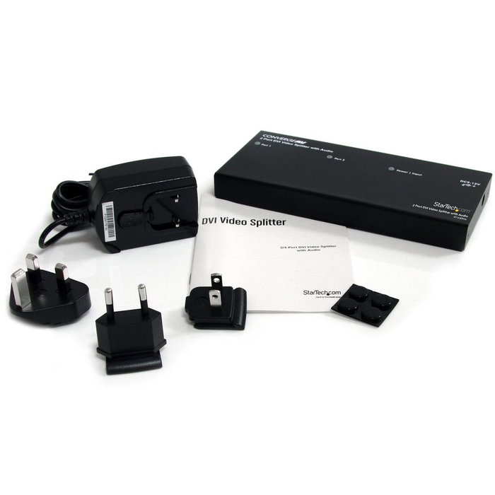 Startechcom ST122DVIA Répartiteur DVI et Audio à 2 Ports