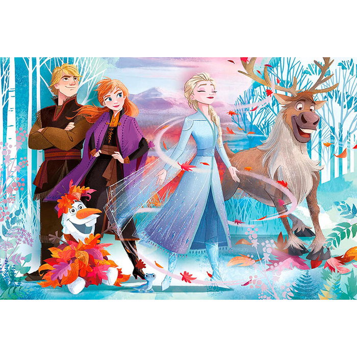 Clementoni Puzzle Maxi Frozen 2 Disney - 24 Pièces - Taille 62 x 42 cm - Version Française