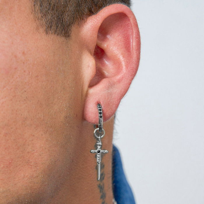 Boucles d´oreilles Radiant RH000190 Argenté Homme 1 Unité