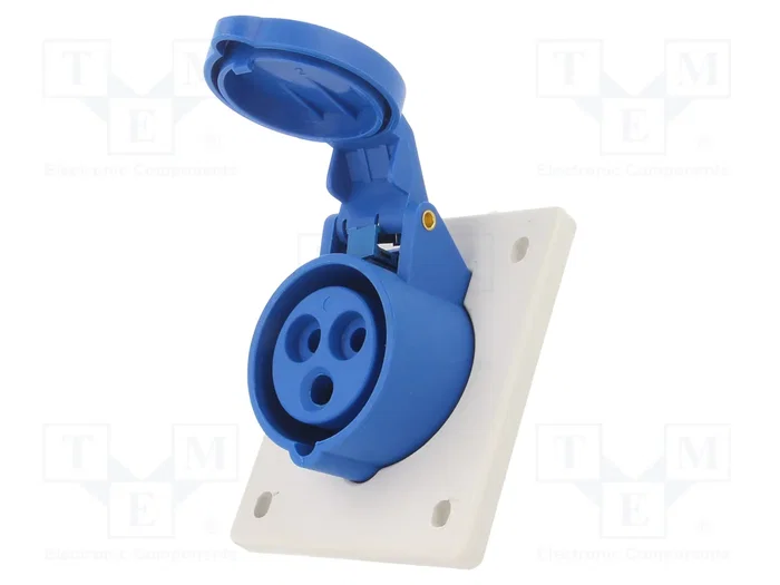 PAWBOL Connecteur d'alimentation AC femelle 16A 400V AC 6H PAWBOL Connecteur d'alimentation AC femelle 16A 400V AC 6H