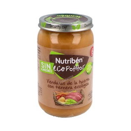 NUTRIBEN ECO POTITO VERDURAS-TERNERA ECO 235gr