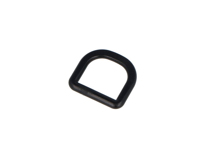 Innspiro Anneaux en forme de D en plastique noir, 20,5 mm (Lot de 5) Innspiro Anneaux en forme de D en plastique noir, 20,5 mm (Lot de 5)