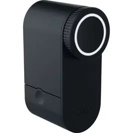 ABUS LOXERIS One CFA4100 BK - Serrure de porte intelligente Bluetooth avec mécanisme intelligent, partage d'accès et application, Noir