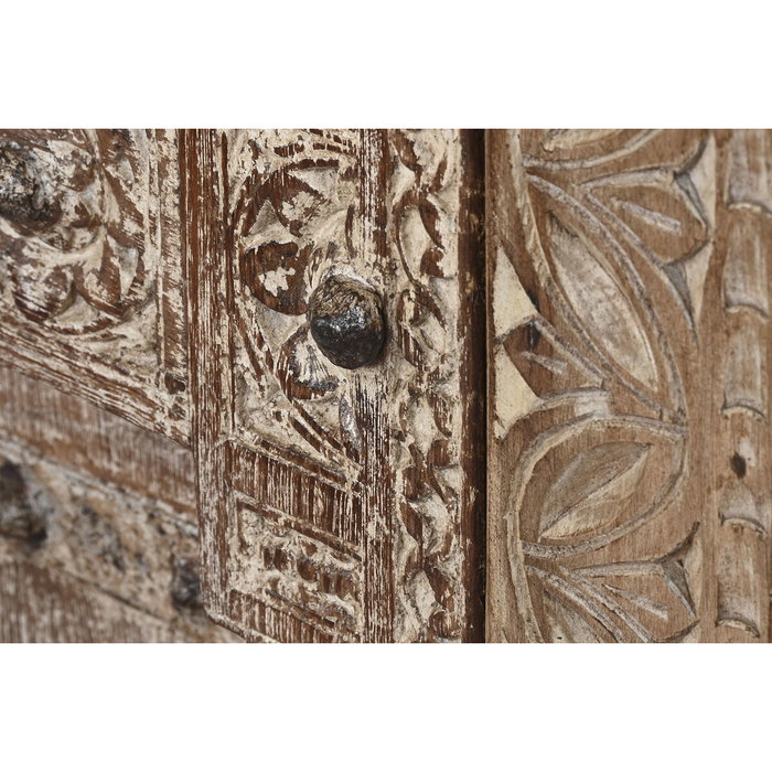 Armoire Home ESPRIT Naturel bois de teck 122 X 51 X 216 cm Armoire Home ESPRIT Naturel bois de teck 122 X 51 X 216 cm