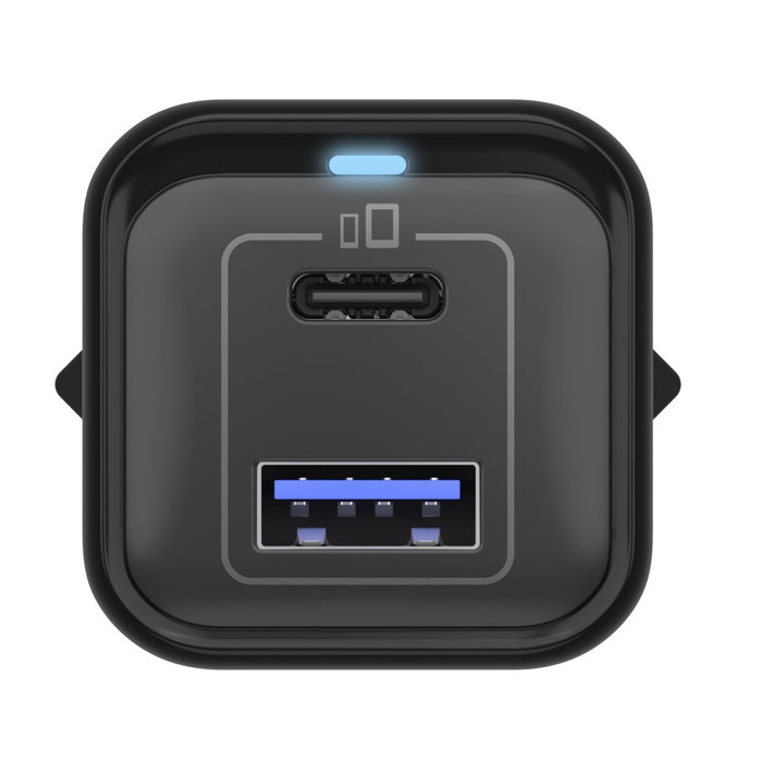 Icy BOX IB-PS1020-PD Chargeur Secteur 20W 2 Ports USB-C et USB-A Icy BOX IB-PS1020-PD Chargeur Secteur 20W 2 Ports USB-C et USB-A