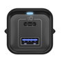 Icy BOX IB-PS1020-PD Chargeur Secteur 20W 2 Ports USB-C et USB-A