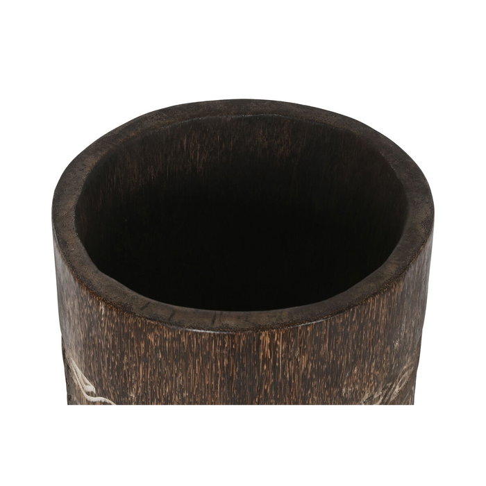Home ESPRIT Cache-pot Blanc Marron Bois Home ESPRIT Cache-pot Blanc Marron Bois