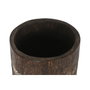 Home ESPRIT Cache-pot Blanc Marron Bois