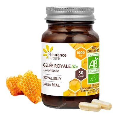 Fleurance Nature Gelée Royale Lyophilisée 30 Comprimés Végétaliens Bio Fleurance Nature Gelée Royale Lyophilisée 30 Comprimés Végétaliens Bio