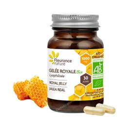 FLEURANCE NATURE Gelée Royale Lyophilisée Bio 30 Capsules Végétales