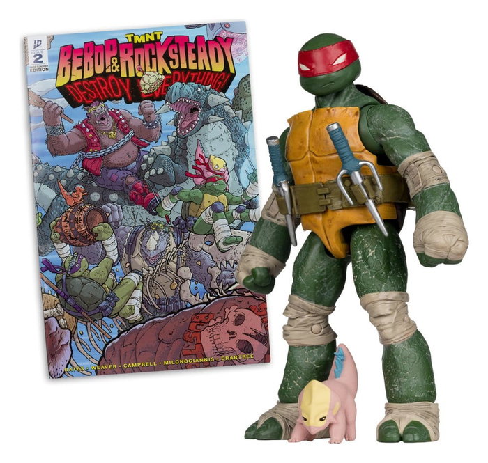 McFarlane Toys Tortues Ninja Page Punchers - Figurine Raphael 13 cm