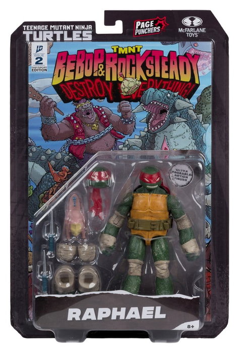 McFarlane Toys Tortues Ninja Page Punchers - Figurine Raphael 13 cm