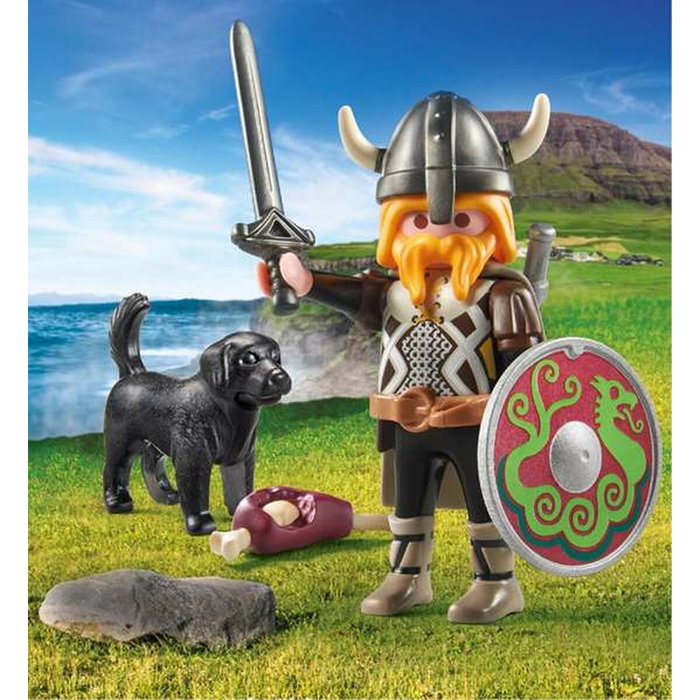 Playmobil Viking avec chien de garde Special Plus 71755