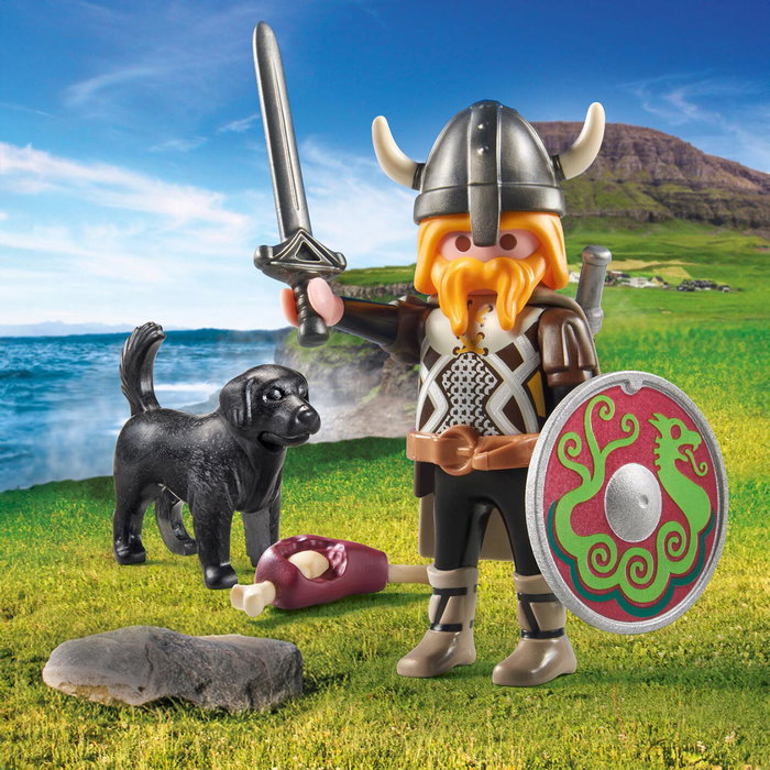 Playmobil Viking avec chien de garde Special Plus 71755