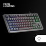 Clavier Mars Gaming MK023ES Noir Espagnol Qwerty