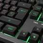Clavier Mars Gaming MK023ES Noir Espagnol Qwerty