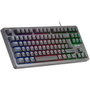 Clavier Mars Gaming MK023ES Noir Espagnol Qwerty