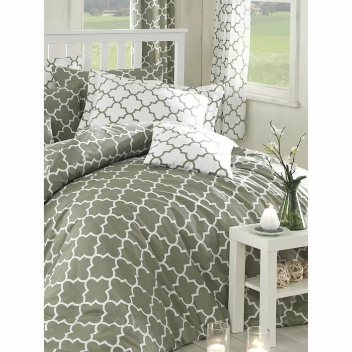 BigBuy Home Parure de lit Gris en coton renforcé (220 x 240 cm) avec 2 taies d'oreiller BigBuy Home Parure de lit Gris en coton renforcé (220 x 240 cm) avec 2 taies d'oreiller