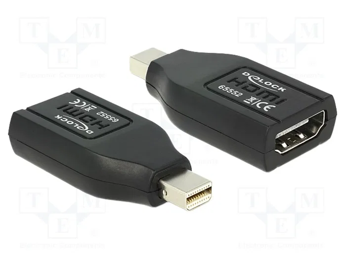 DELOCK Adaptateur mini DisplayPort vers HDMI Full HD 1080p DELOCK Adaptateur mini DisplayPort vers HDMI Full HD 1080p