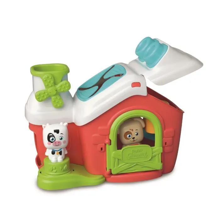 CLEMENTONI Clemmy - Ferme Sensorielle, Jouet d'Éveil avec Textures en Relief, Cubes Souples à Empiler et à Insérer, Développe le Toucher et l'Imagination CLEMENTONI Clemmy - Ferme Sensorielle, Jouet d'Éveil avec Textures en Relief, Cubes Souples à Empiler et à Insérer, Développe le Toucher et l'Imagination