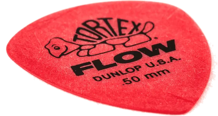 Pack 12 Médiators Dunlop Tortex Flow 0.50 mm