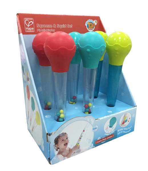 Hape Mega cuentagotas turquoise 26x6.20x6.20 cm - Jeu d'éveil pour enfants à partir de 18 mois Hape Mega cuentagotas turquoise 26x6.20x6.20 cm - Jeu d'éveil pour enfants à partir de 18 mois