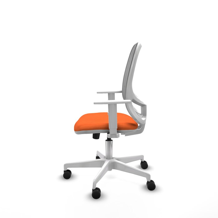 PIQUERAS Y CRESPO Chaise de bureau Cilanco Synchro Orange et Gris PIQUERAS Y CRESPO Chaise de bureau Cilanco Synchro Orange et Gris