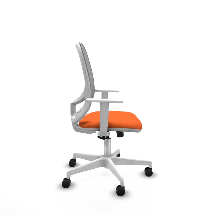 PIQUERAS Y CRESPO Chaise de bureau Cilanco Synchro Orange et Gris PIQUERAS Y CRESPO Chaise de bureau Cilanco Synchro Orange et Gris