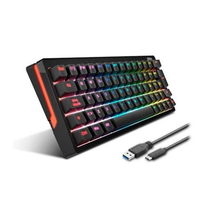 Krom NXKROMKREATORSP Kreator Clavier Gaming Mécanique 60% RGB Noir - QWERTY Espagnol