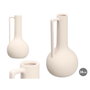 GIFTDECOR Jarrón Tinaja 38cm Blanco