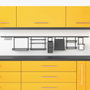 Emuca Porte-couverts de cuisine Titane, acier, gris anthracite