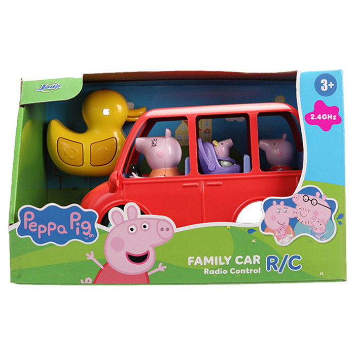 Smoby Voiture Télécommandée Peppa Pig Rose 17 cm