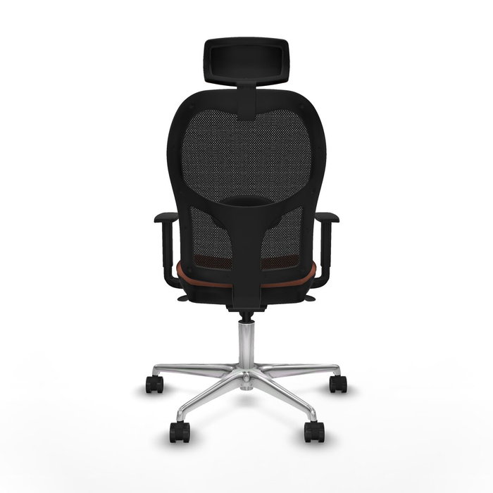 Piqueras y Crespo Chaise de Bureau avec Appui-tête Jorquera 1D086N2 Marron Noir Piqueras y Crespo Chaise de Bureau avec Appui-tête Jorquera 1D086N2 Marron Noir