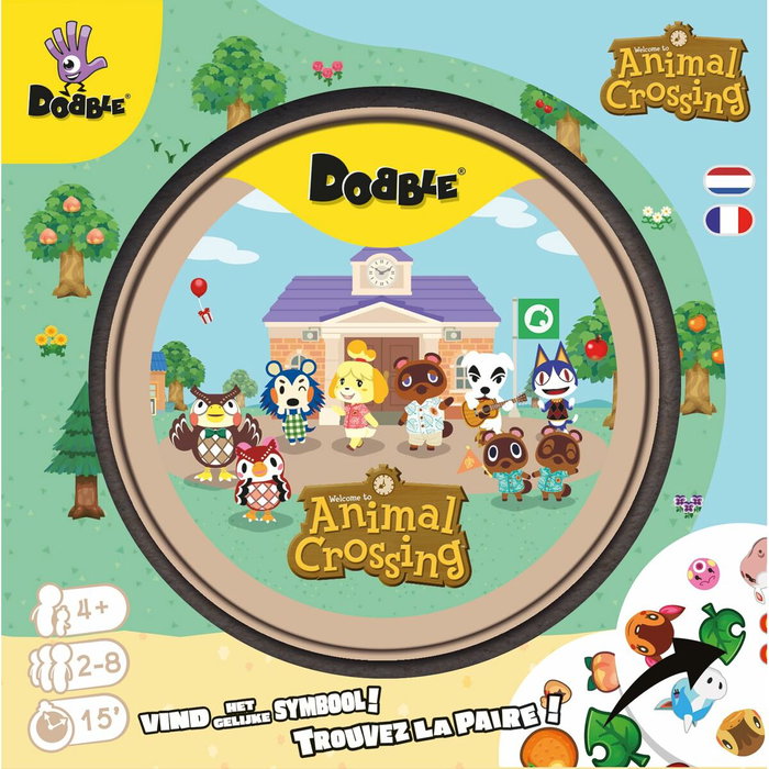 Asmodee Dobble Animal Crossing (Eco Sleeve) FR/NL
