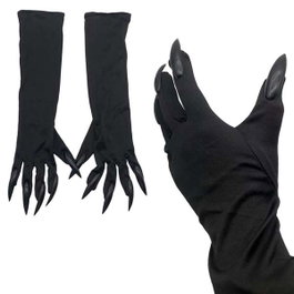 My Other Me Guantes Uñas Negro
