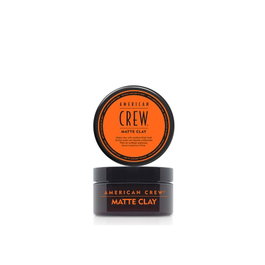 American Crew Matte Clay - Fixation moyenne à forte - Finition mate - 85g - Pour cheveux courts et moyens