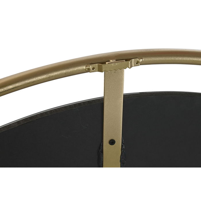 Miroir mural Home ESPRIT Doré 90 x 2 x 90 cm