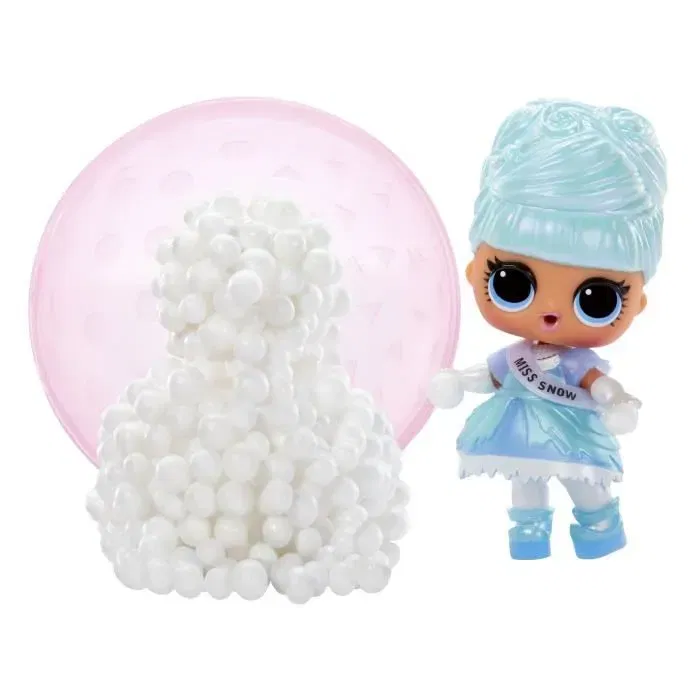 L.O.L. Surprise! Poupée d'hiver Winter Snow Tot 7.5 cm avec poudre de neige magique et 7 accessoires surprises - Jouet collectible pour enfants 3-10 ans L.O.L. Surprise! Poupée d'hiver Winter Snow Tot 7.5 cm avec poudre de neige magique et 7 accessoires surprises - Jouet collectible pour enfants 3-10 ans