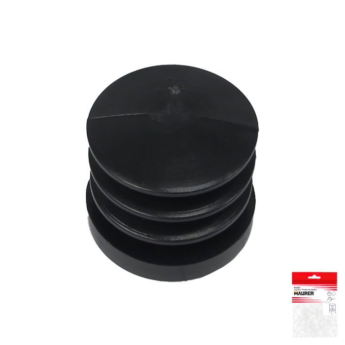 MAURER Embouts ronds intérieurs noirs 26mm, lot de 4