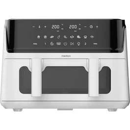 Medion P25 XXL Flex M - Friteuse à air 10,8L - Blanc Mat