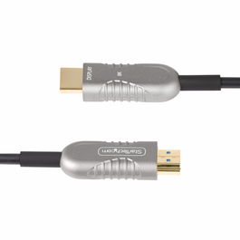 Câble HDMI Startech 8K-A-50F-HDMI-CABLE Noir Argenté 15,2 m