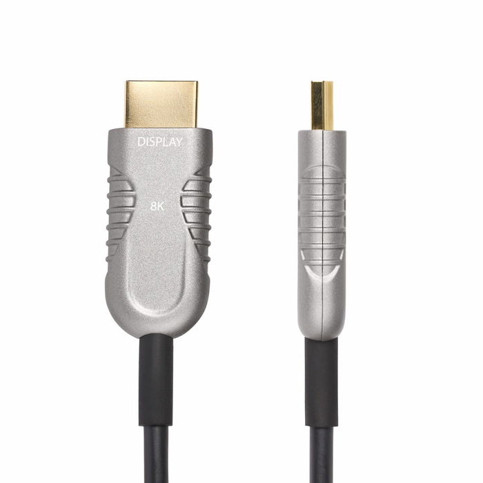 Câble HDMI Startech 8K-A-50F-HDMI-CABLE Noir Argenté 15,2 m