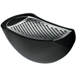 Alessi Parmenide Râpe à fromage noir avec récipient