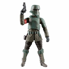 Hasbro Star Wars The Mandalorian Vintage Collection Figurine Din Djarin Morak 9,5 cm avec Blaster et Casque