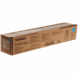 Toshiba Toner T-FC415EC Cyan 6AJ00000172 / 6AJ00000285 pour imprimante ou photocopieur