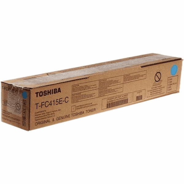 Toshiba Toner T-FC415EC Cyan 6AJ00000172 / 6AJ00000285 pour imprimante ou photocopieur Toshiba Toner T-FC415EC Cyan 6AJ00000172 / 6AJ00000285 pour imprimante ou photocopieur